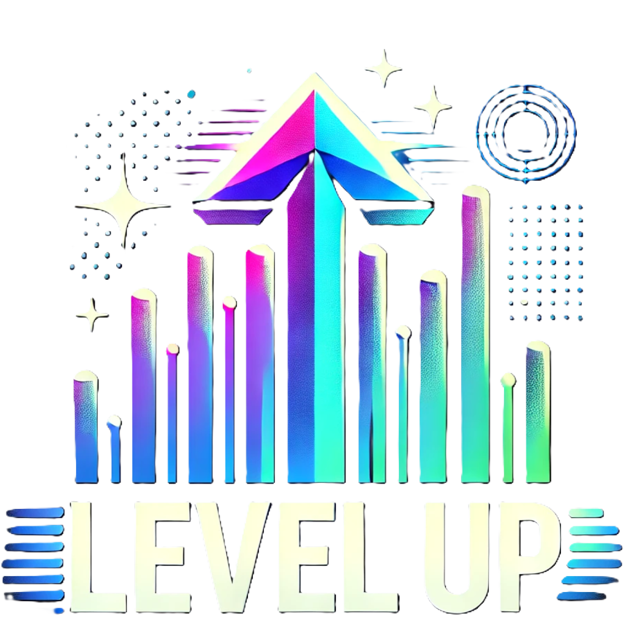 Level Up Logo Transparent BG